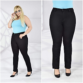 Büyük Beden Boru Paça Pantolon