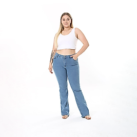 Büyük Beden Boru Paça Pantolon